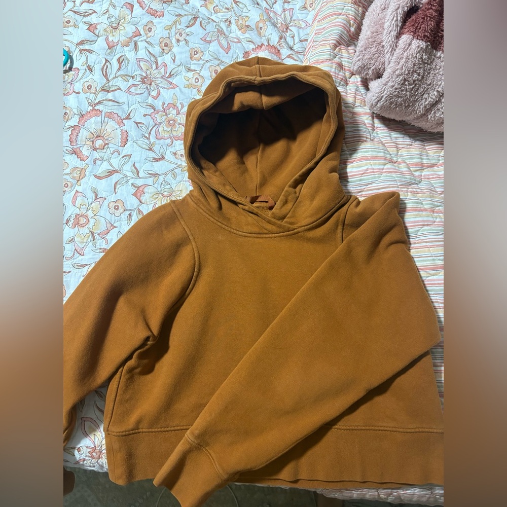Women's Tan Lululemon Hoodie Sweater